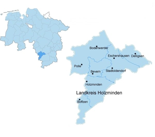 Meine Gemeinde, meine Stadt - 255 Holzminden, Landkreis | Landesamt für